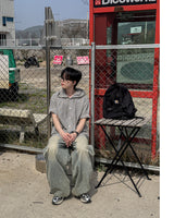 クリアバルーンデニムパンツ