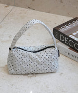 One Handle Mini Bag_ Petit Dot White