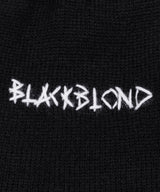 BLACKBOND エンブロスロゴピアスビーニー (ブラック)