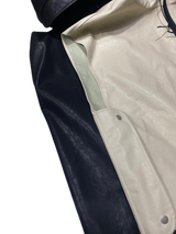 Make Cropped Hooded Leather Vest 2C