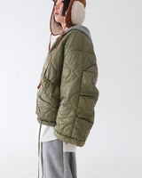 Camel quilting quilted earring truffler hat