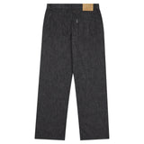 ROUX BASE UNIFORM LIGHT DENIM PANTS (BLACK)