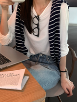 Take Modal Round Long Sleeve T-shirt / 4 colors
