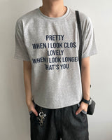 Prit Crop Printing Short Sleeve Tee 3C
