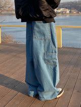 Citi Carpenter Balloon Denim Pants 2C