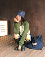 [ORIGINAL] Loopy Raglan Round Knit