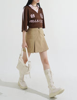 Camilla Pin Tuck Cargo Bending Skirt