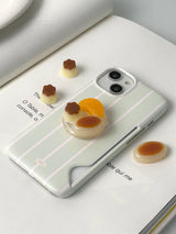 Apple Green Stripe Card Hard Case