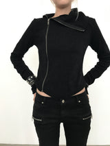 STEALTH DIAGONAL ZIP-UP