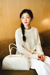 plummy bag_oblong_white