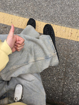 No.1477 S ウォッシングデニムワイド PT