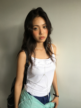 Roy Shirred Flutter Sleeveless (3color)