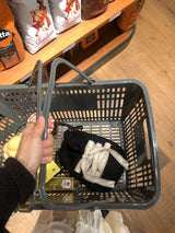 Mini sneaker ribbon bag_black(dumble)