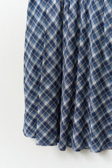 (W) Campus Checked Skirt