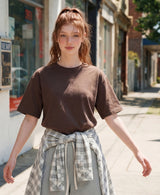 26SS★ ボクシークロップショートスリーブTシャツ