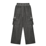 Dyeing Corduroy Cargo Banding Pants Dirty Beige
