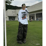 ODDBALL LIP STOP CAMO PARASUIT CARGO PANTS KHAKI