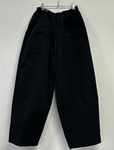 PEACH FLEECE🍑AMERICAN BIG OVER COTTON BALLOON PANTS 🤎💜🖤3COLOR