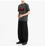 エッセンシャルスタンダード半袖リンガーTシャツ アンダースターチャコール