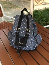 Pop Dot Belted Eyelet Backpack (2c)