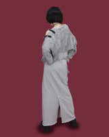 two buckle damage knit (3color)
