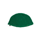Crochet Net Beanie (green)