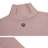 ロゴステッチウールスパンポーラTシャツ