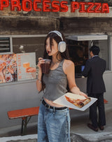 チームピグメントパッチリブドノースリーブ