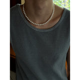 [Unisex] パールボールネックレス