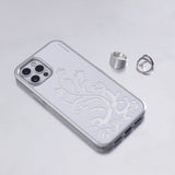 [MADE] Pixel bloom mirror case (Tulip)