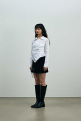HALO WRAP SHIRT / WHITE