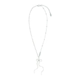 [Celeb pick] Mellow loose ribbon Necklace