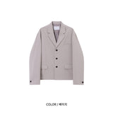 ローマ クロップド ジャケット (3color)