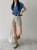 All-Day Roll-Up Short Sleeve Shirt