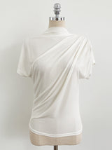 Dayzel Half Drape Cool Span T-Blouse
