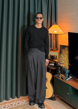 Men's ピュアクロップマッスルフィットニット 4COLOR