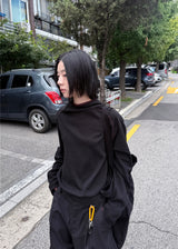 RAGLAN WAFFLE HOOD