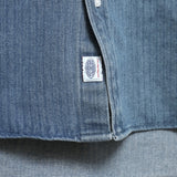 OVERSIZED PARAGRAPH DENIM SHIRT