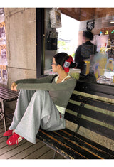 ザリアリティーダブルライン長袖Tシャツ