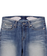 CRYSTAL WING BOOTSCUT DENIM PANTS_BL
