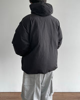 Over Fit Hooded Padded Jumper