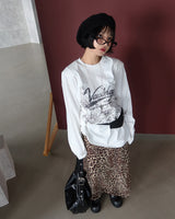 レース ビスチェプリントTシャツ