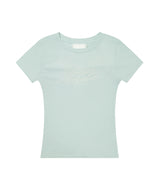 BACK CROSS TEE (MINT) F26QB073