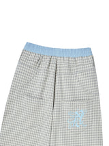 STITCH JOGGER PANTS LIGHT GREY
