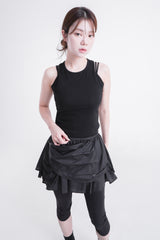 CLOUD SLEEVELESS WOO BLACK