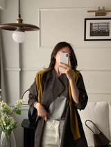 Pomer Basic Button Cardigan / 7 colors