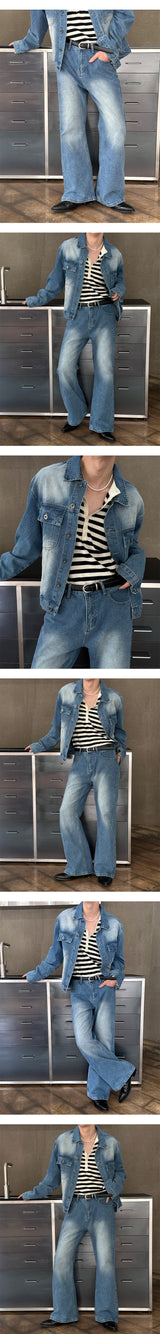 [REAL LEATHER] Horse shoe leather belt(3color)