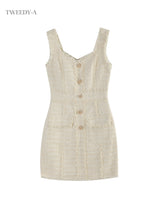 Sophia Tweed Bustier Dress 2 Colors