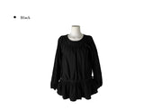Blon Shirring Mini Blouse One Piece