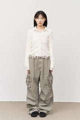 Aki Dyeing Cargo Pants